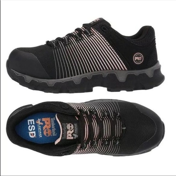 TIMBERLAND PRO POWERTRAIN SPORT ALLOYTOE ESD SHOES - Picture 2 of 9